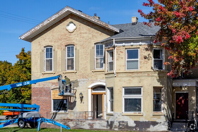 Many of the historic homes in Under the Oaks are undergoing repairs to bring them up to date.