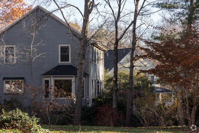 Oliver Ames High School/Metacomet features an array of homes.