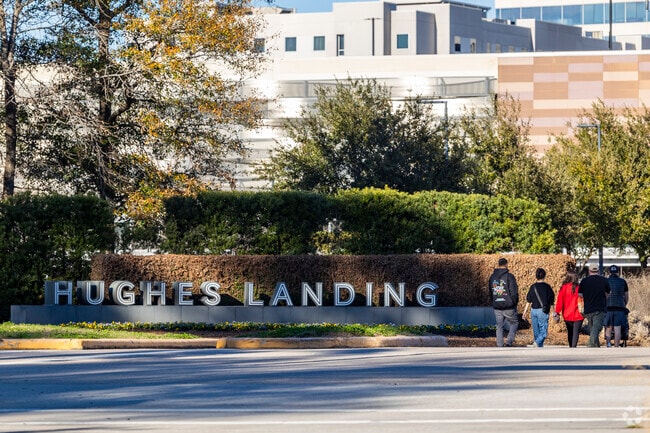 Whole Foods is located at Hughes Landing along with many restaurants and stores.