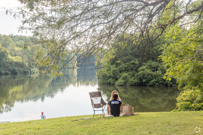 Hollymead residents enjoy relaxing picnics at Chris Greene Lake Park, a local favorite spot.