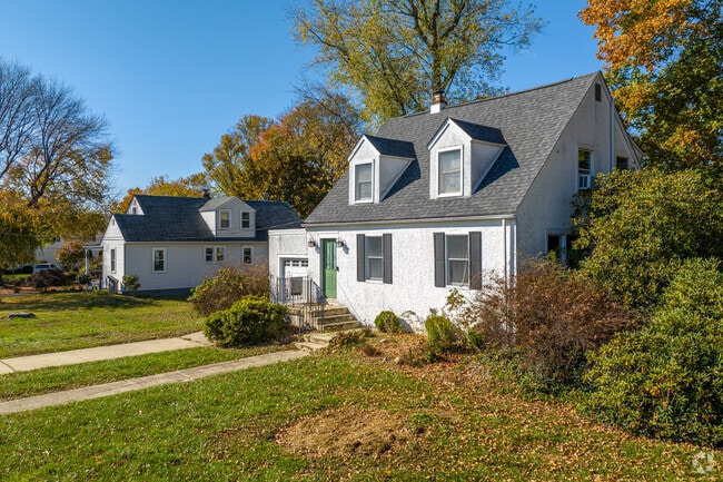 Cape Cod homes in Boothwyn have small front and back yards perfect for entertaining.