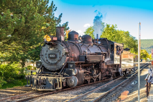 The Durango Silverton Steam Train runs right through So Co and downtown Durango.
