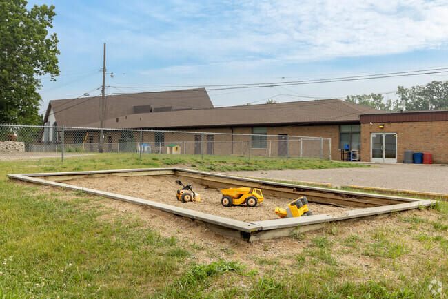 St Matthew Lutheran School sandbox in the city of Westland.