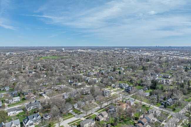 North Naperville, located within Naperville, retains a rustic and peaceful atmosphere.