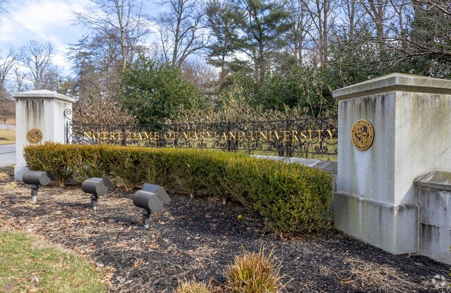 Notre Dame of Maryland University is just a short commute from Evergreen, making higher education easily accessible.