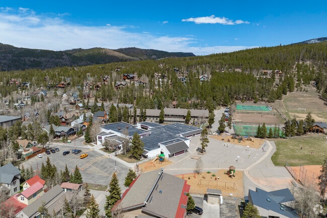As part of the Summit School District, Breckenridge Elementary School serves approximately 200 students in grades K–5, maintaining a student-teacher ratio of 14:1, ensuring personalized attention and a supportive learning atmosphere.