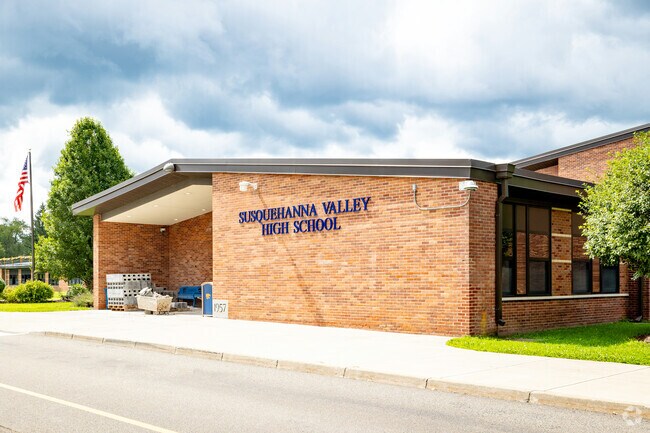 Susquehanna Valley High School had a combined enrollment of 404 students in grade 9-12 in 2021.