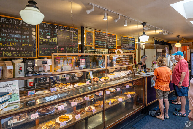 Ceres Bakery offers a range of bakery goods and more to eat in the  Downtown Portsmouth area.