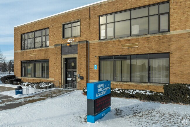 Great Oaks Academy front sign.