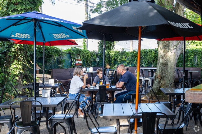 Founders Grove residents can grab dinner at Schooner's.