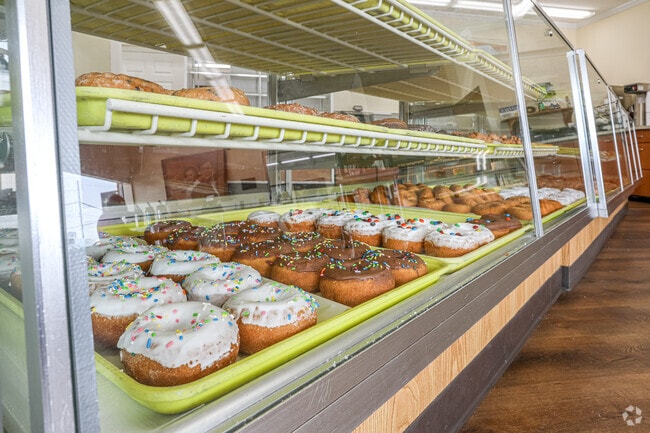 Stop by Marge’s Donut Den for your morning coffee and doughnut in Urbandale.