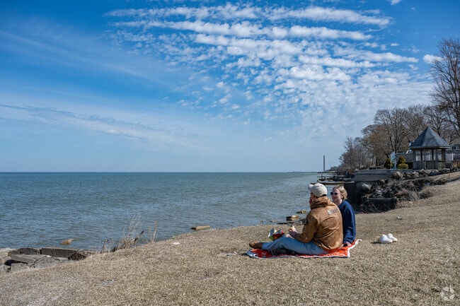Several parks in Sheffield Lake, such as West Shore Park, have scenic views of Lake Erie.