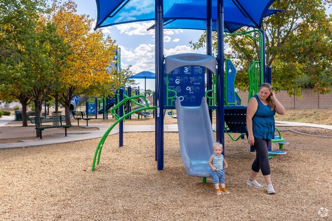 Viewpoint Park near Pronghorn Ranch includes a large playground and basketball court.