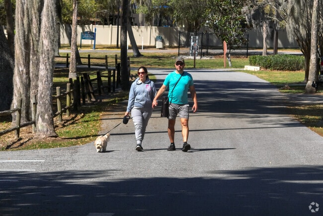 Clarcona's Magnolia Park is a favorite place to bring the furry friends for a walk.