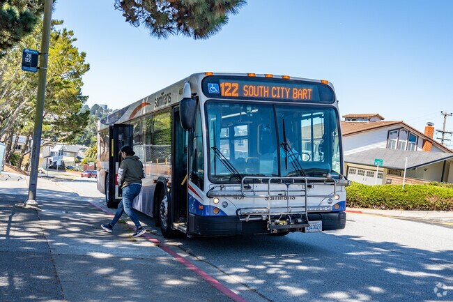 The Monte Verde neighborhood offers great public transit connections, including the 122 to BART.