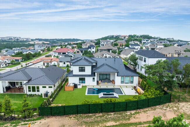 Homes in Lakeway City often feature stunning views of the Hill Country.