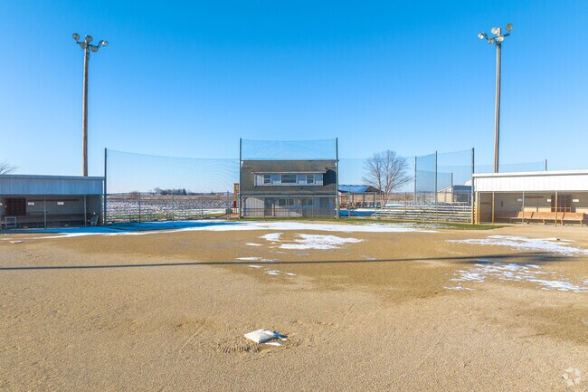 Play a round of baseball at the Stone City Field of Dreams in North Minooka.