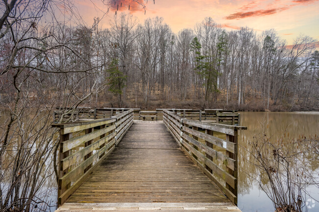 Summerfield families can enjoy the walking paths and fishing dock at Summerfield Community Park.