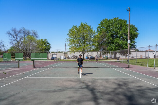 Indianola’s parks offer a place to relax under the trees, take a quiet walk, or play a game of tennis with friends.