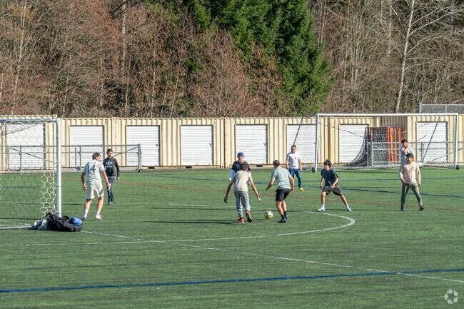 Play a game of soccer with friends at Kasch Park in Paine Field-Lake Stickney.