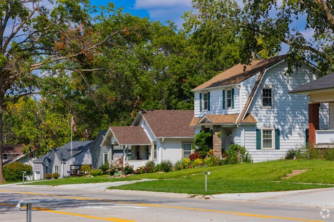 Even along the same street, homes in Seward have many different architectural styles.