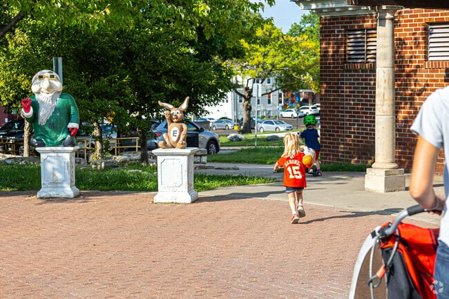There are a few parks around Power & Light District.