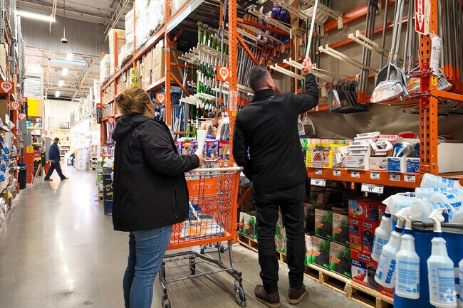 Get all of your household needs shopping done at North Corona's very own Home Depot.