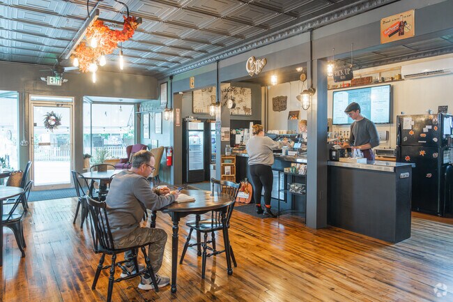 Locals can enjoy their favorite morning brew at The Promise Blend, minutes from Daugherty Township.