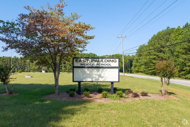 East Paulding Middle School is located at 2945 Hiram Acworth Hwy, Dallas, GA 30157.