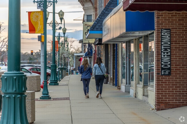 Friends get together on this night yearly to celebrate wine and shopping in Sycamore.