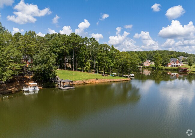 McDonough's Lake Dow has amazing views from the shoreline.