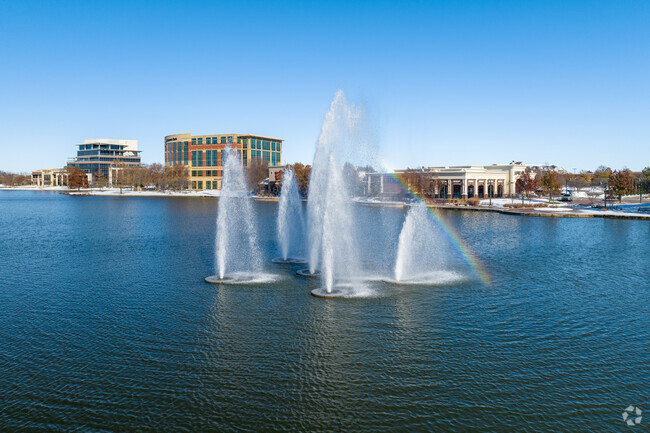 These fountains are located near Forest Hills along Webb Road.