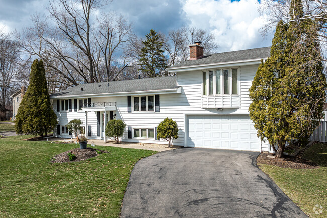 Larger unique split entry homes can be found in the Winnetka Hills neighborhood