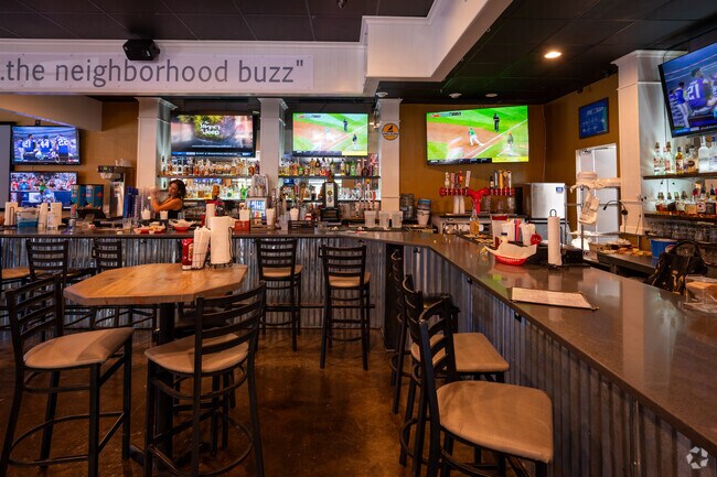 Overtime Grill near Tarpley City offers casual dining and weekend entertainment.