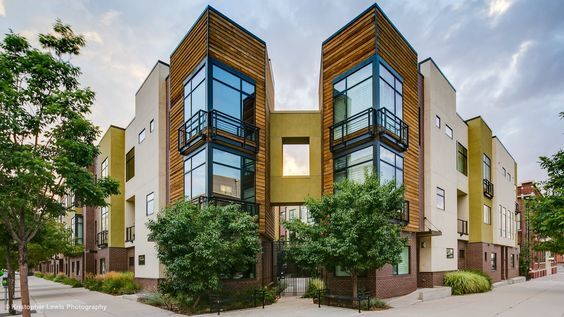 View of gated outside complex.