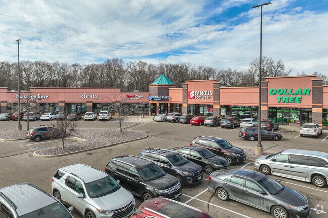 Vadnais Heights Square is a local shopping center that Gem Lake residents visit for goods.