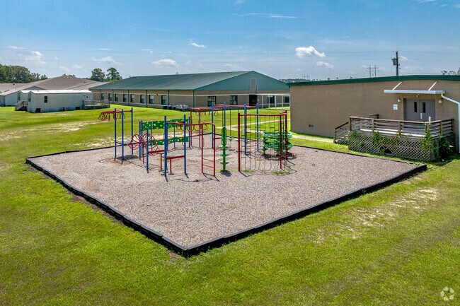 Rockfish Hoke Elementary School has a popular playground in Rockfish.