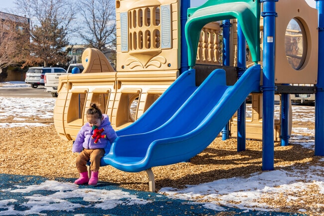 Kids love to play on the playground at Gates Crescent Park in the Jefferson Park neighborhood.