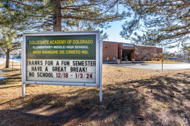 Collegiate Academy of Colorado in Littleton has a student population of 329.