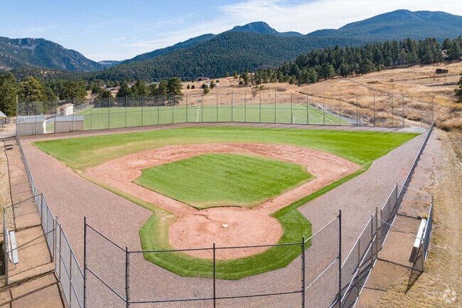 Bring the kids to the baseball diamond by the elementary school in Coal Creek Canyon.