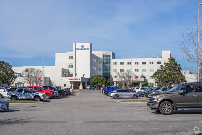 Singing River Hospital serves the Gulfport community with advanced medical facilities.