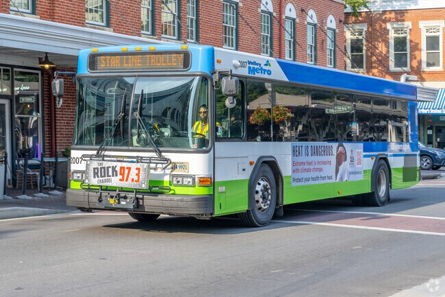 The bus serves as Fallon's public transit option.