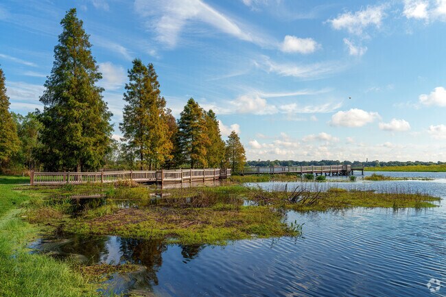 Enjoy scenic views and nature while living in Crystal Lake.