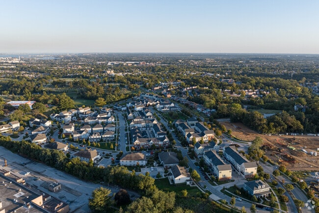 Edmondson Village features single-family homes and townhomes in Southwest Baltimore.