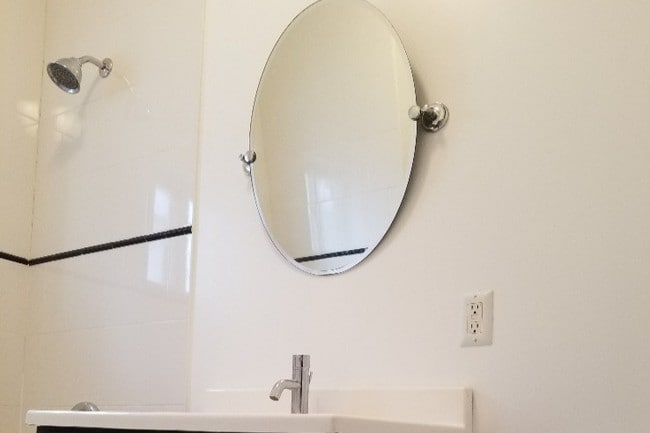 Renovated bathroom