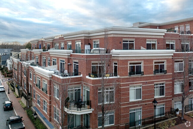 Luxury condos can be found around Downtown Annapolis, like the Acton's Landing Condominiums.