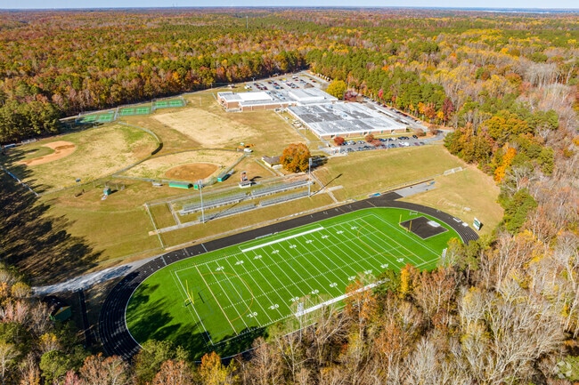 Students are taught a challenging curriculum at Bruton High School.
