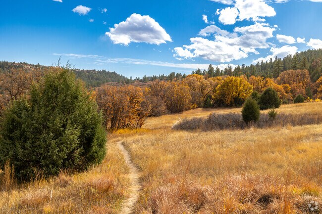 Bell Mountain Ranch has beautiful trails that surround the neighborhood.
