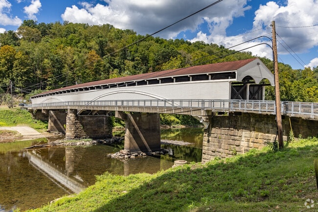 The oldest covered bridge in West Virginia is located in Philippi.