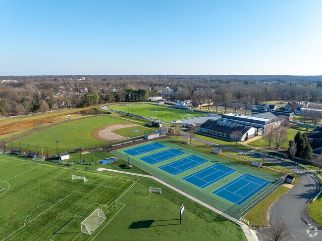 Ranney school provides its students with modern sports facilities.
